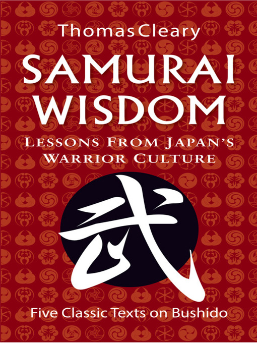 Title details for Samurai Wisdom by Thomas Cleary - Available